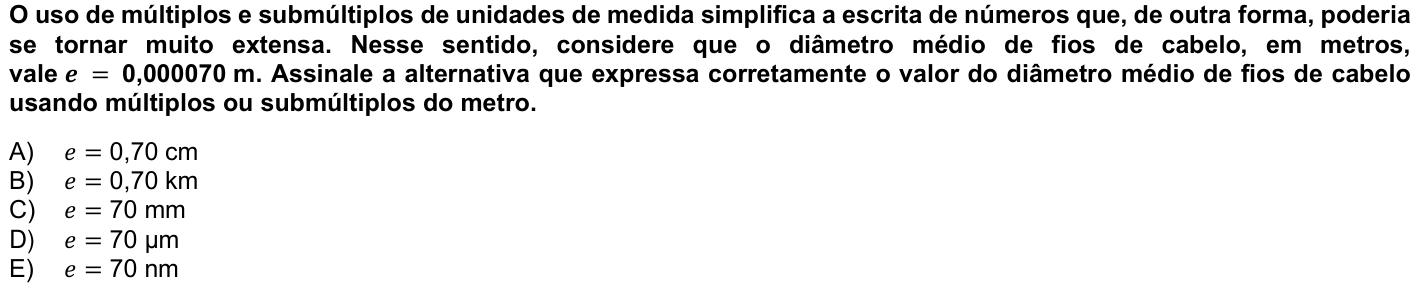 Questão 13 no caderno 1ª fase da UFPR 2025
