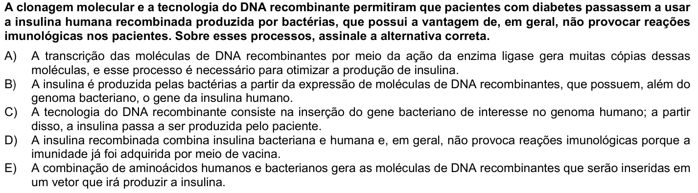 Questão 31 no caderno 1ª fase da UFPR 2025