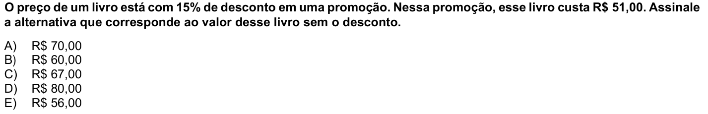 Questão 1 no caderno 1ª fase da UFPR 2026