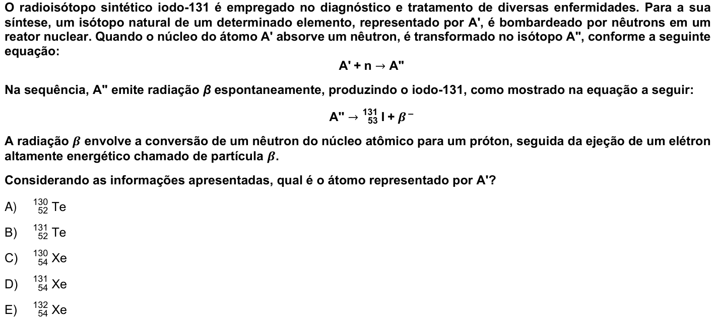 Questão 19 no caderno 1ª fase da UFPR 2026