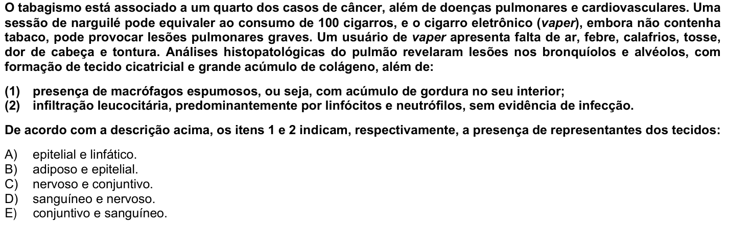 Questão 33 no caderno 1ª fase da UFPR 2026