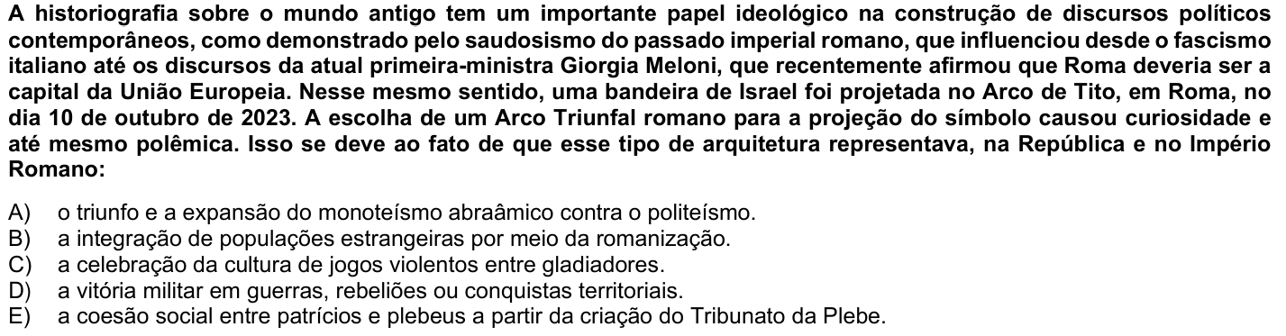 Questão 46 no caderno 1ª fase da UFPR 2026