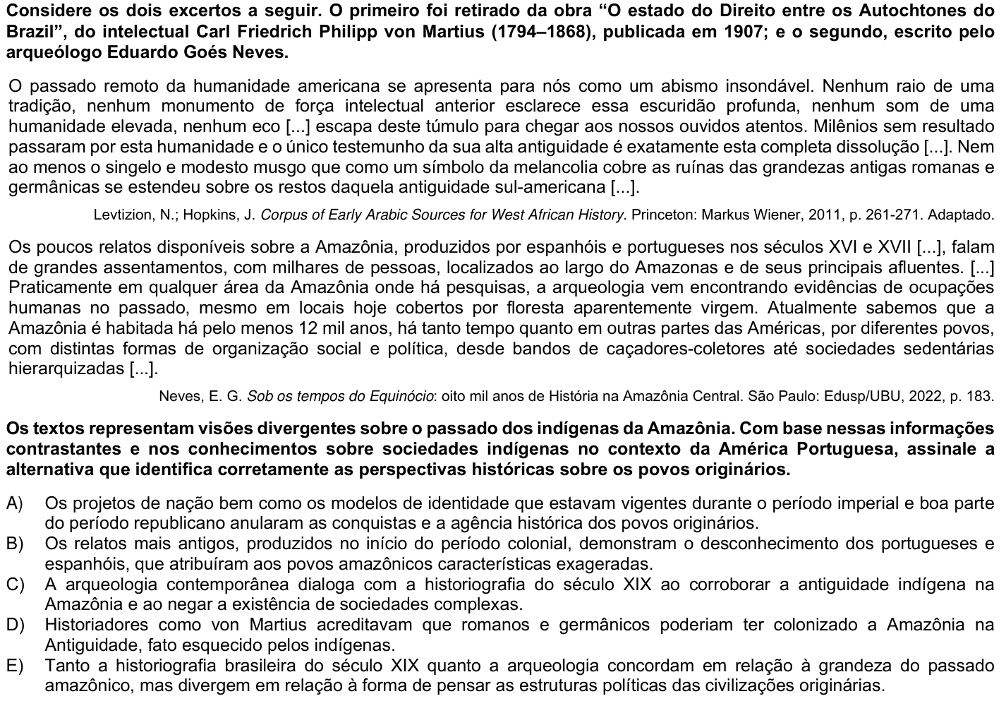 Questão 50 no caderno 1ª fase da UFPR 2026
