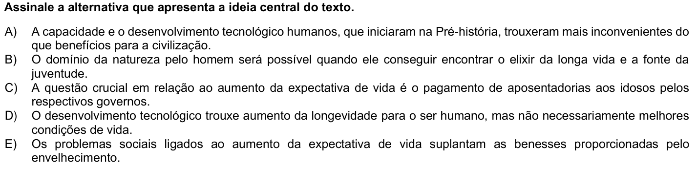 Questão 60 no caderno 1ª fase da UFPR 2026