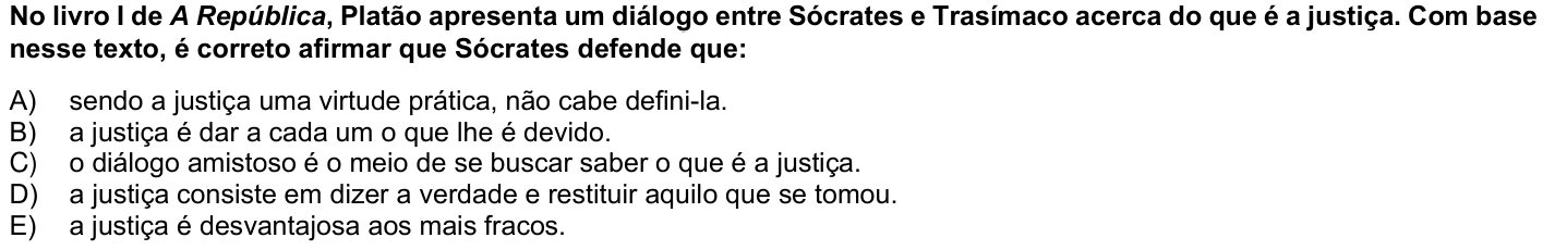 Questão 76 no caderno 1ª fase da UFPR 2026