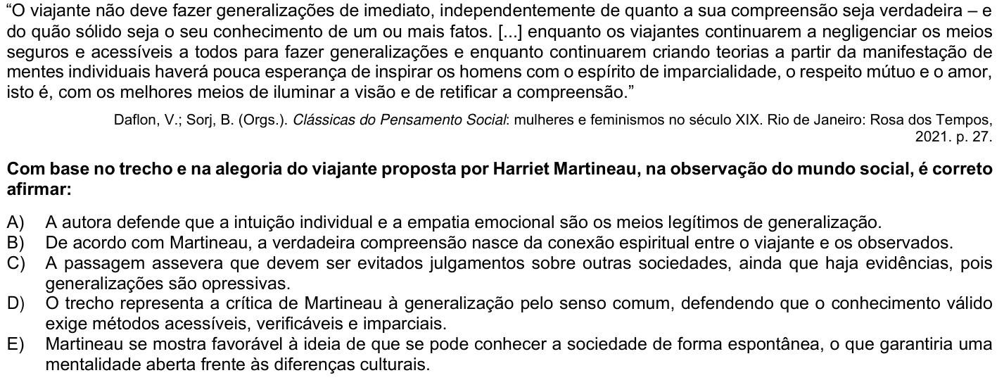 Questão 80 no caderno 1ª fase da UFPR 2026