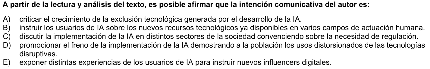 Questão 83 no caderno 1ª fase da UFPR 2026