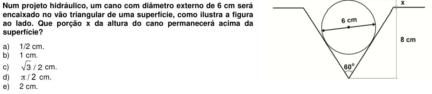 Questão 9 no caderno 1ª fase da UFPR 2012