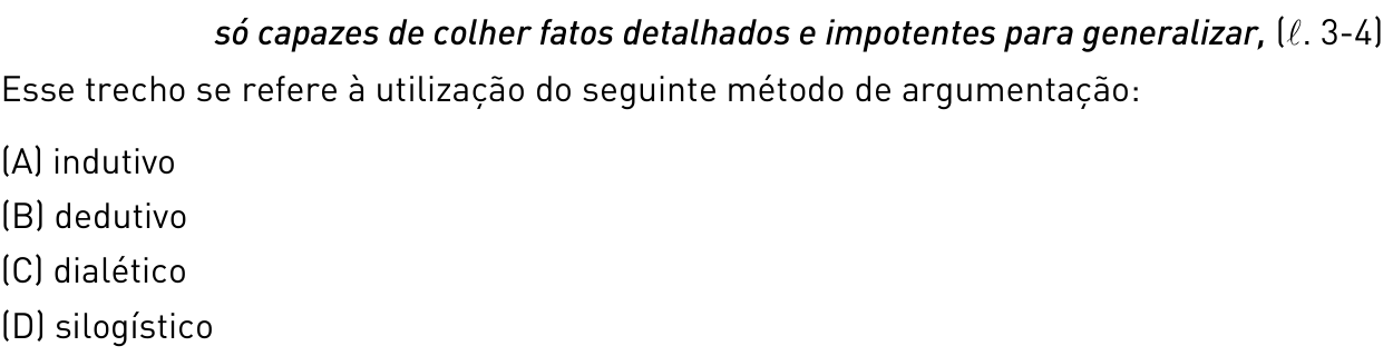 Questão 6 no caderno 1º Exame de Qualificação da UERJ 2013