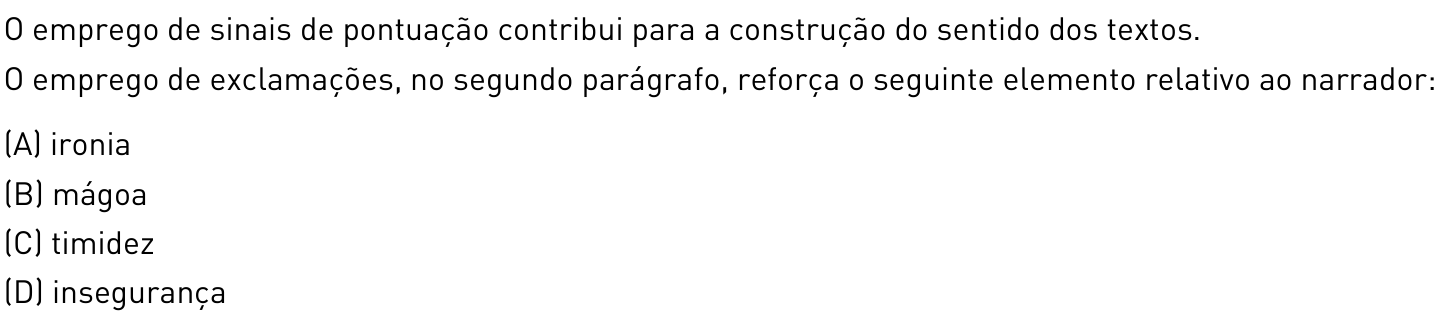 Questão 8 no caderno 1º Exame de Qualificação da UERJ 2013