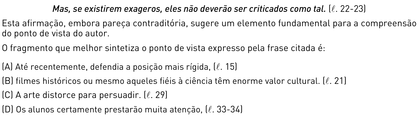 Questão 15 no caderno 1º Exame de Qualificação da UERJ 2013