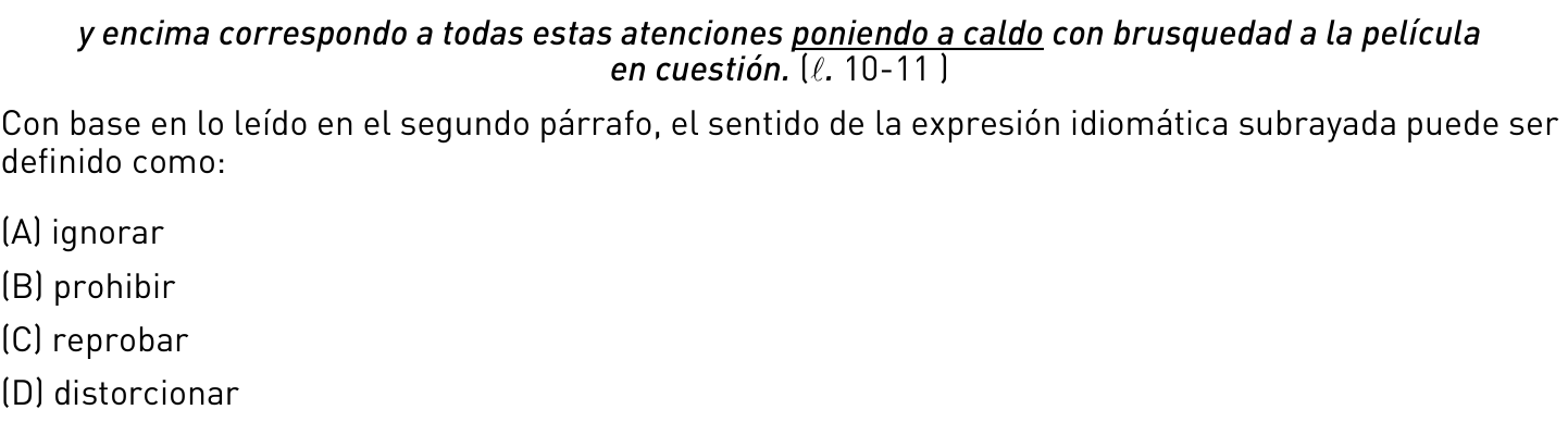 Questão 20 no caderno 1º Exame de Qualificação da UERJ 2013