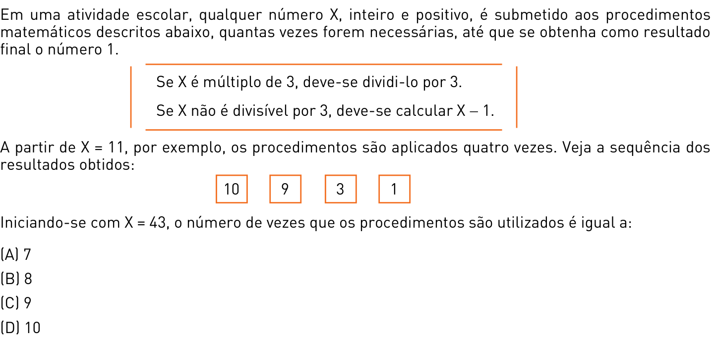 Questão 22 no caderno 1º Exame de Qualificação da UERJ 2013