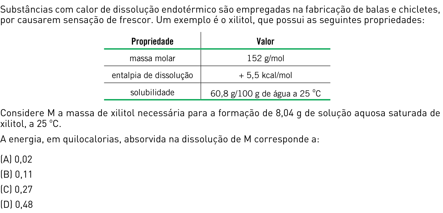 Questão 29 no caderno 1º Exame de Qualificação da UERJ 2013