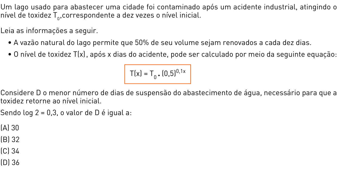 Questão 35 no caderno 1º Exame de Qualificação da UERJ 2013