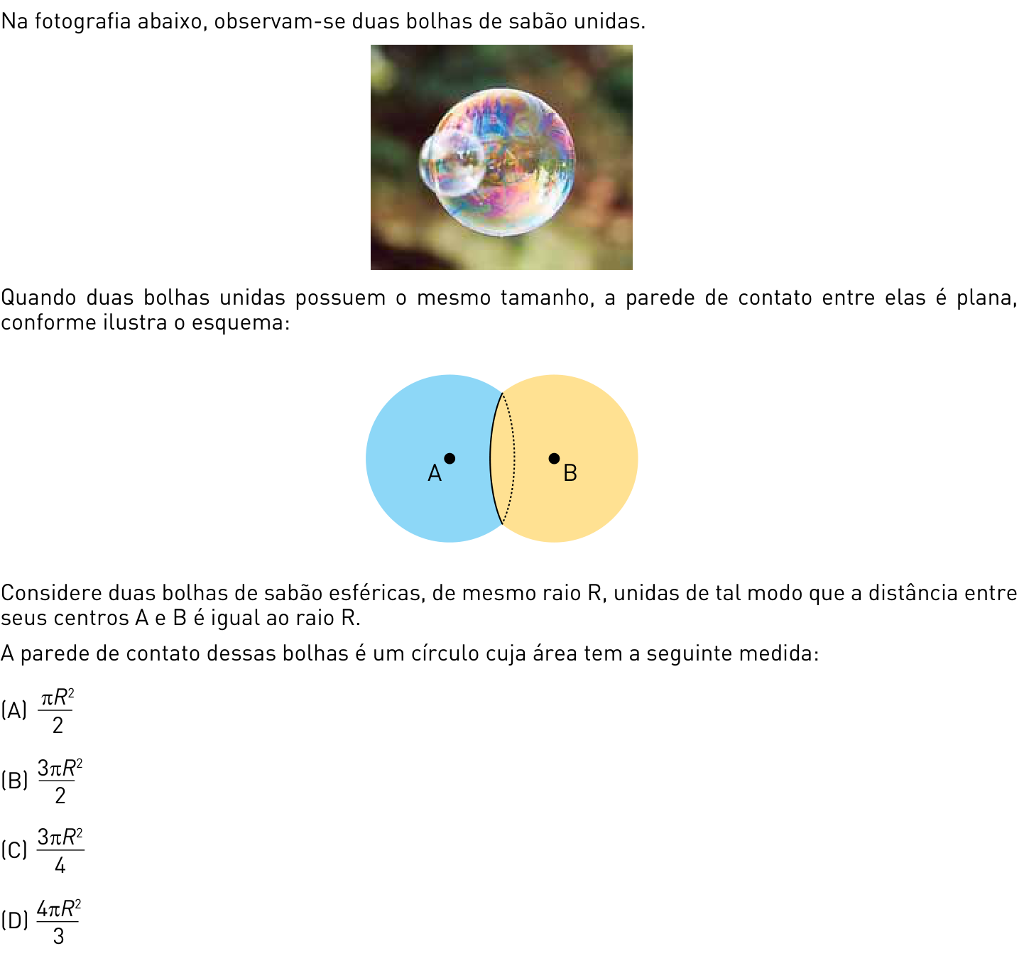Questão 42 no caderno 1º Exame de Qualificação da UERJ 2013