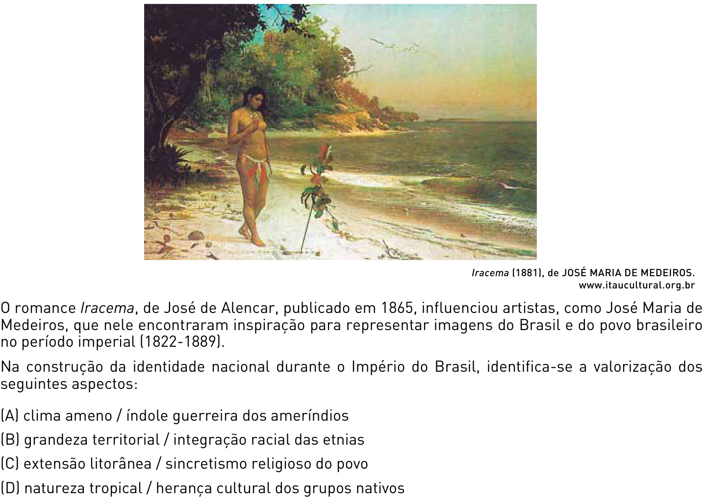 Questão 45 no caderno 1º Exame de Qualificação da UERJ 2013