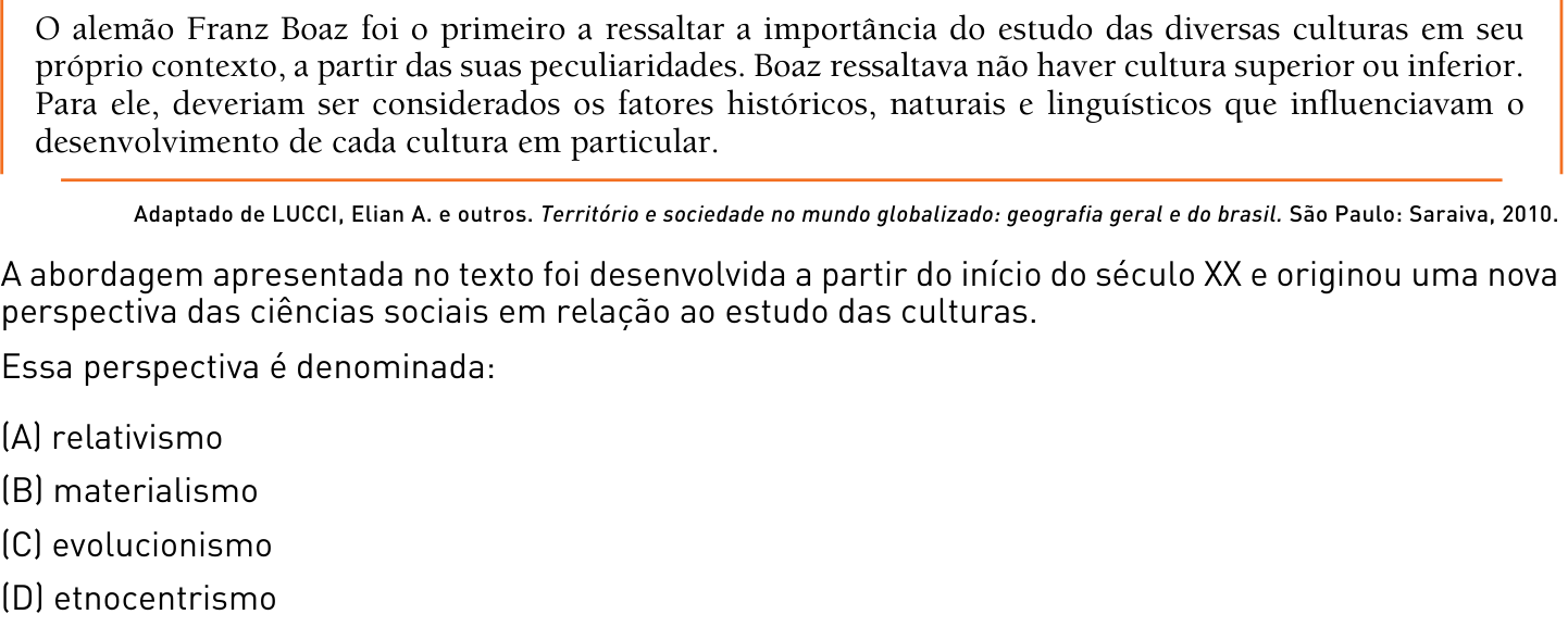Questão 46 no caderno 1º Exame de Qualificação da UERJ 2013
