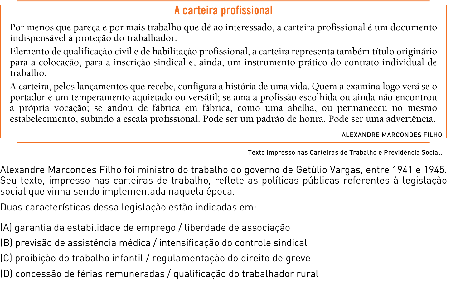 Questão 47 no caderno 1º Exame de Qualificação da UERJ 2013