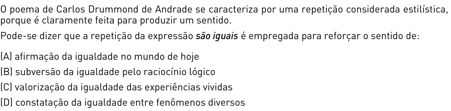 Questão 11 no caderno 2º Exame de Qualificação da UERJ 2013