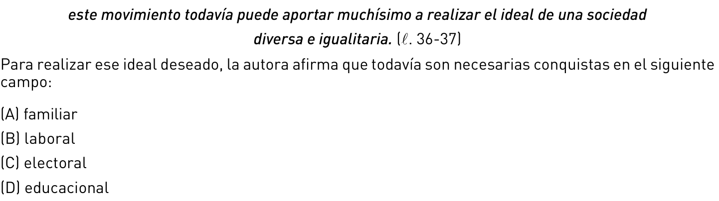 Questão 21 no caderno 2º Exame de Qualificação da UERJ 2013