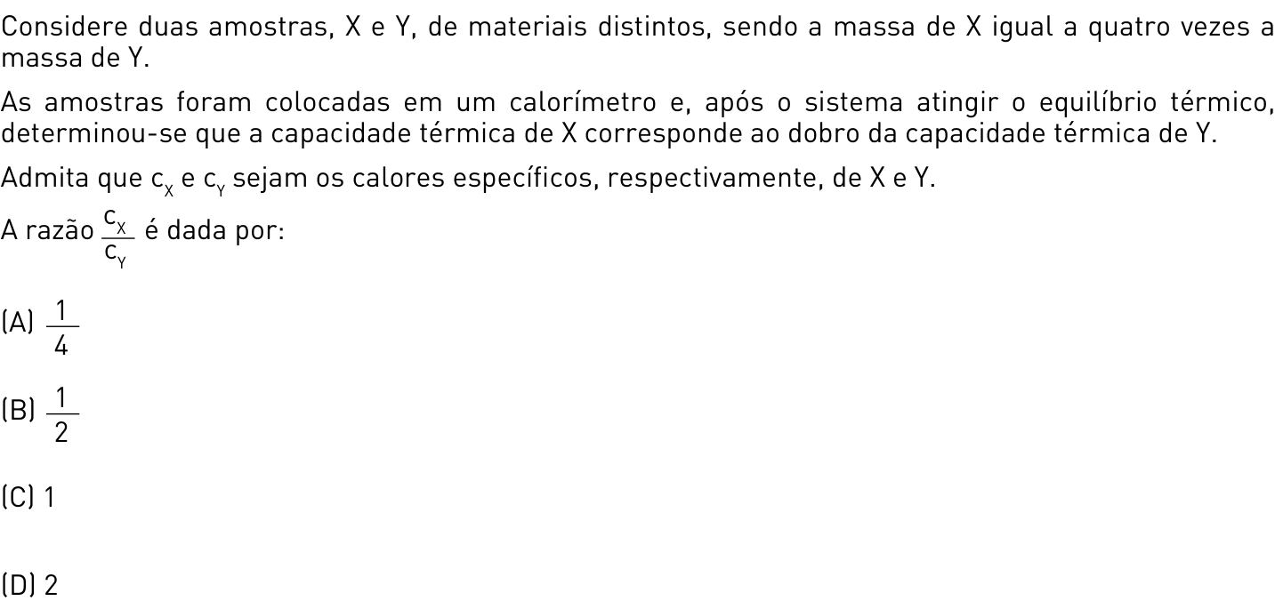 Questão 22 no caderno 2º Exame de Qualificação da UERJ 2013