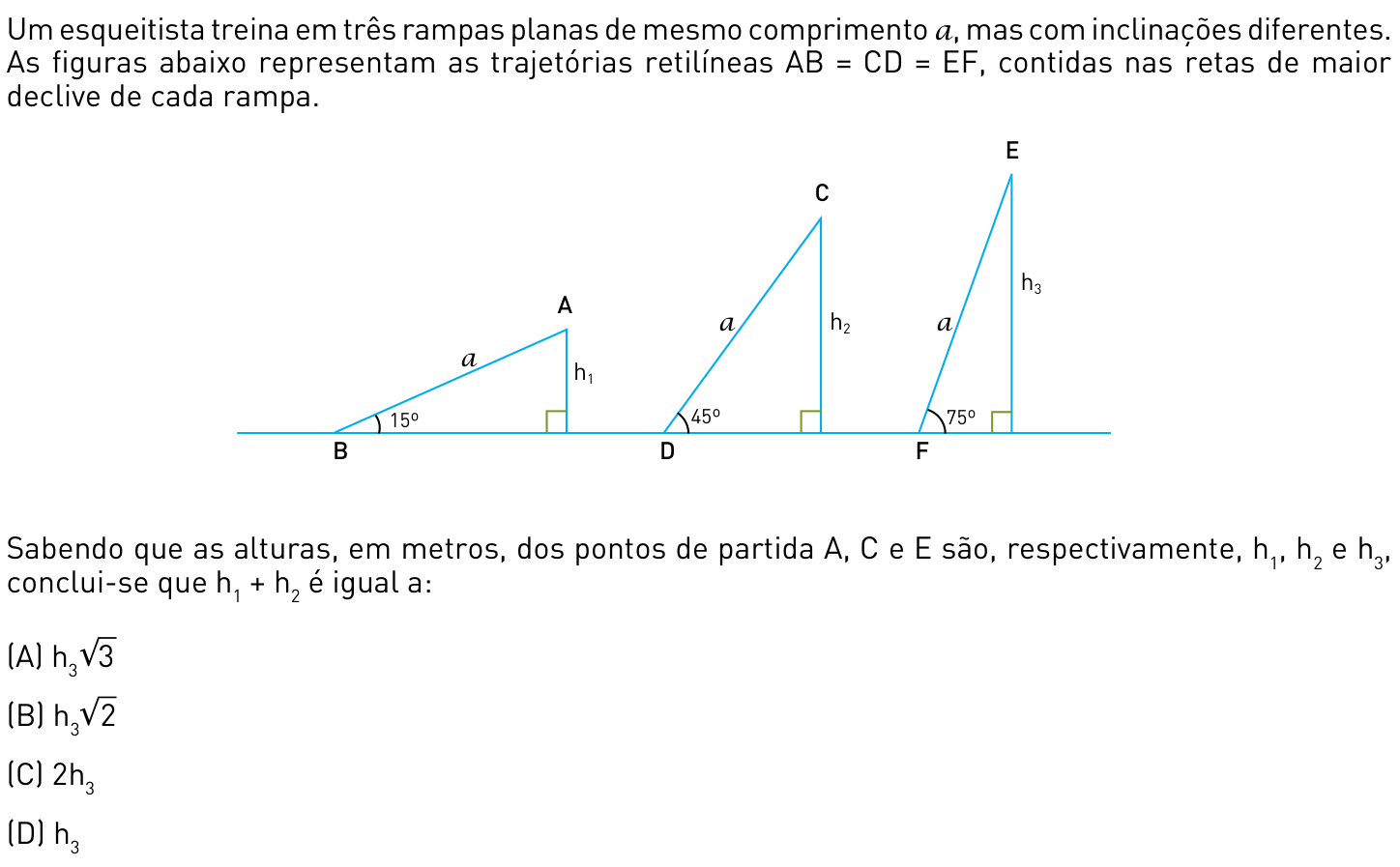Questão 40 no caderno 2º Exame de Qualificação da UERJ 2013
