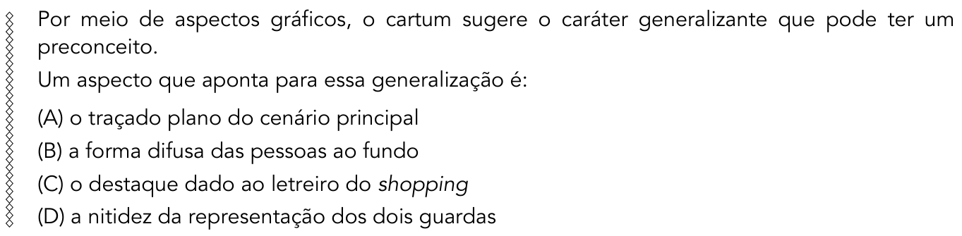 Questão 2 no caderno 1º Exame de Qualificação da UERJ 2015