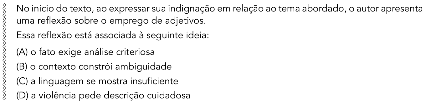 Questão 3 no caderno 1º Exame de Qualificação da UERJ 2015