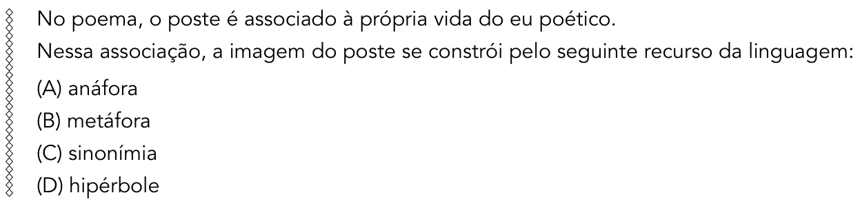 Questão 13 no caderno 1º Exame de Qualificação da UERJ 2015