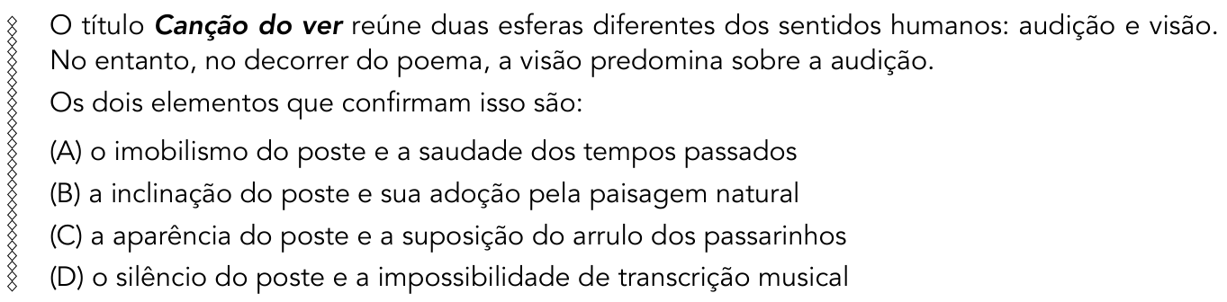 Questão 14 no caderno 1º Exame de Qualificação da UERJ 2015