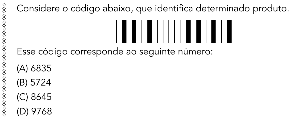 Questão 27 no caderno 1º Exame de Qualificação da UERJ 2015
