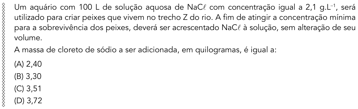 Questão 36 no caderno 1º Exame de Qualificação da UERJ 2015