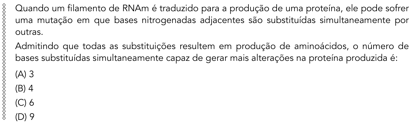 Questão 41 no caderno 1º Exame de Qualificação da UERJ 2015