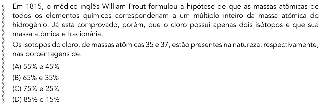 Questão 44 no caderno 1º Exame de Qualificação da UERJ 2015