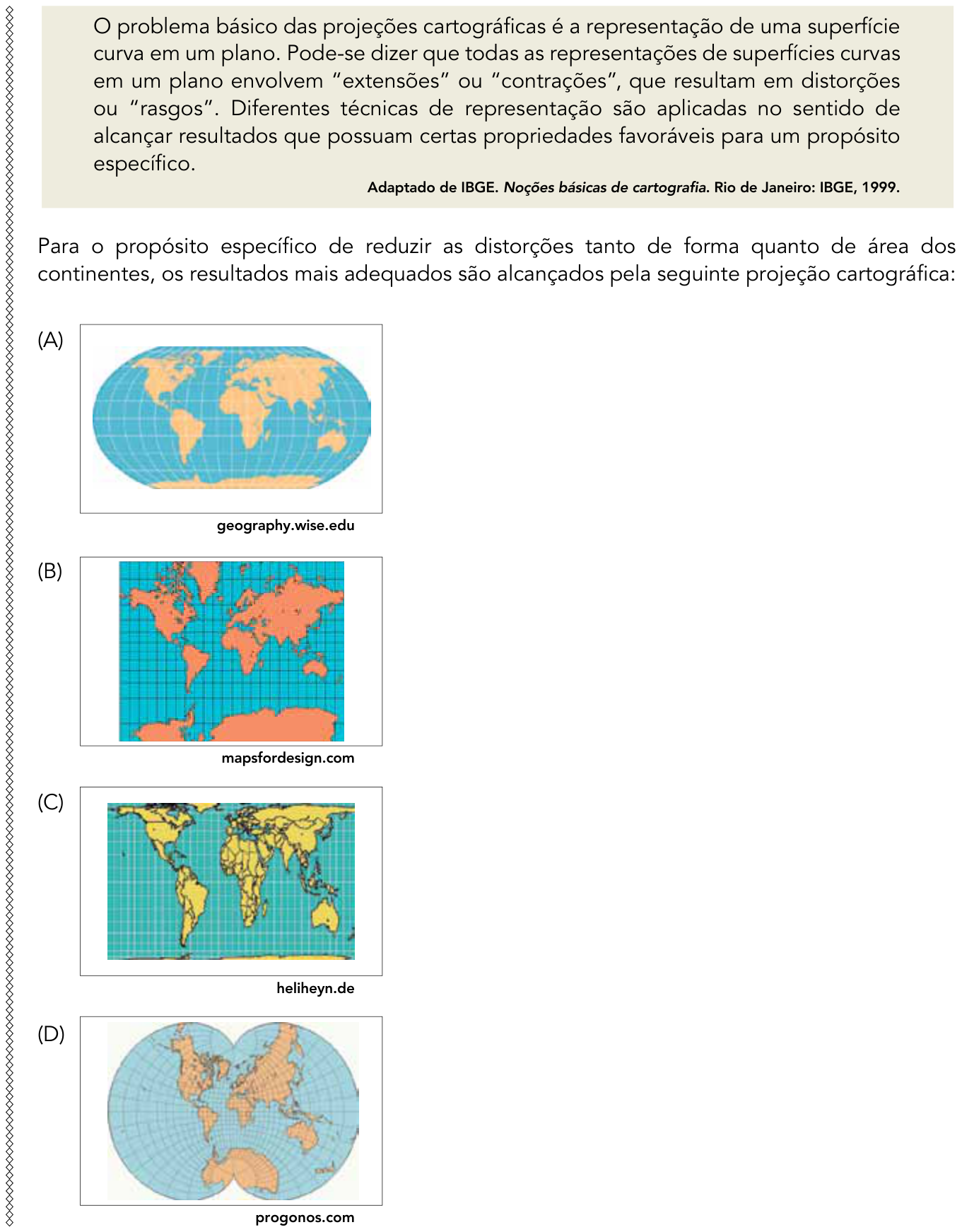 Questão 47 no caderno 1º Exame de Qualificação da UERJ 2015