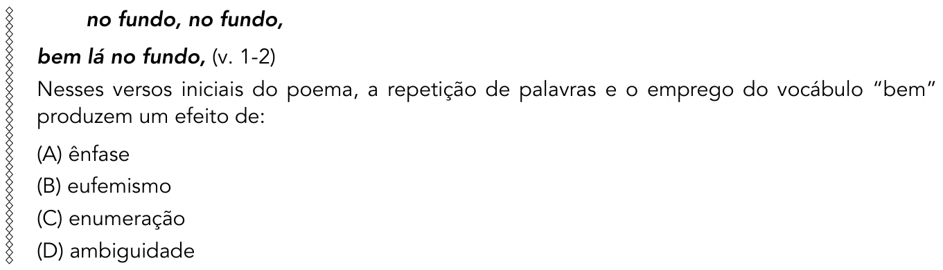 Questão 4 no caderno 2º Exame de Qualificação da UERJ 2015