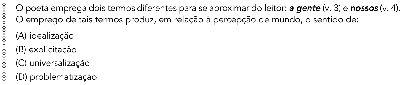 Questão 5 no caderno 2º Exame de Qualificação da UERJ 2015