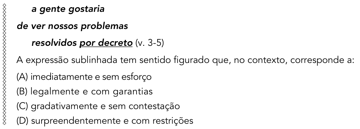 Questão 6 no caderno 2º Exame de Qualificação da UERJ 2015