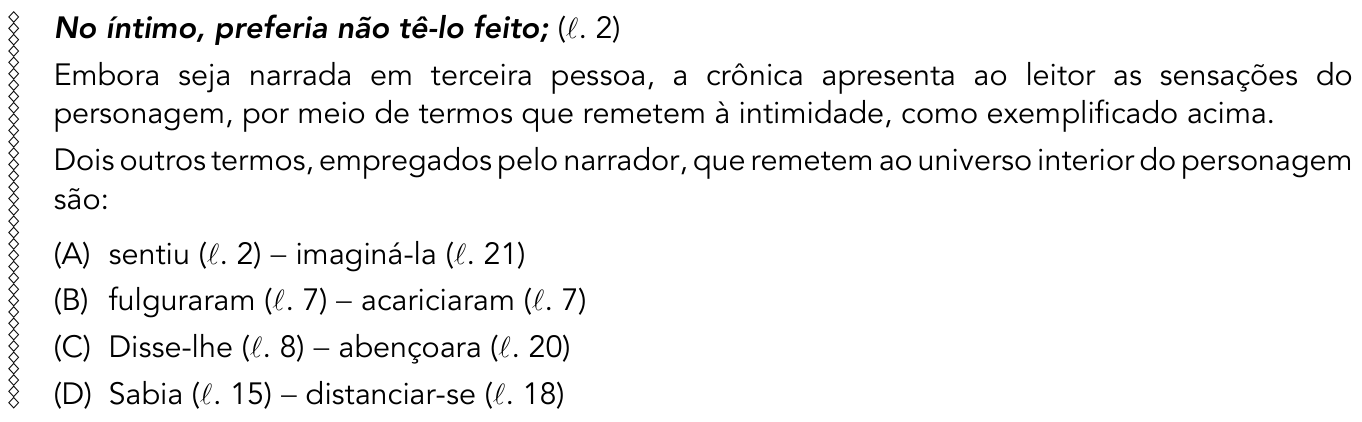 Questão 12 no caderno 2º Exame de Qualificação da UERJ 2015
