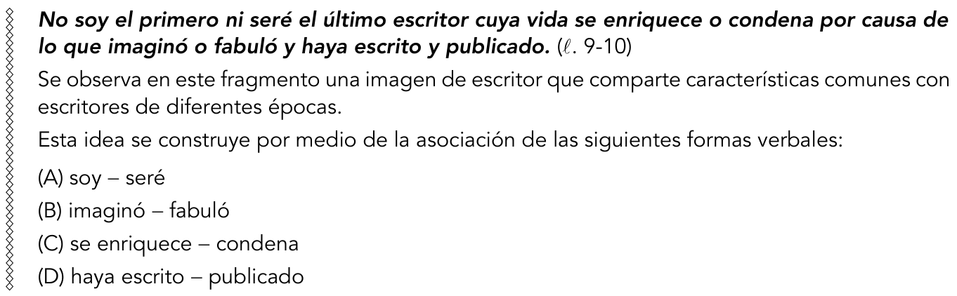 Questão 19 no caderno 2º Exame de Qualificação da UERJ 2015