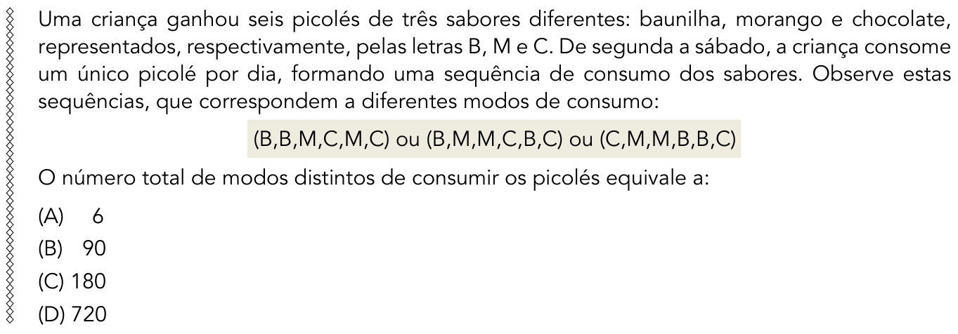 Questão 26 no caderno 2º Exame de Qualificação da UERJ 2015