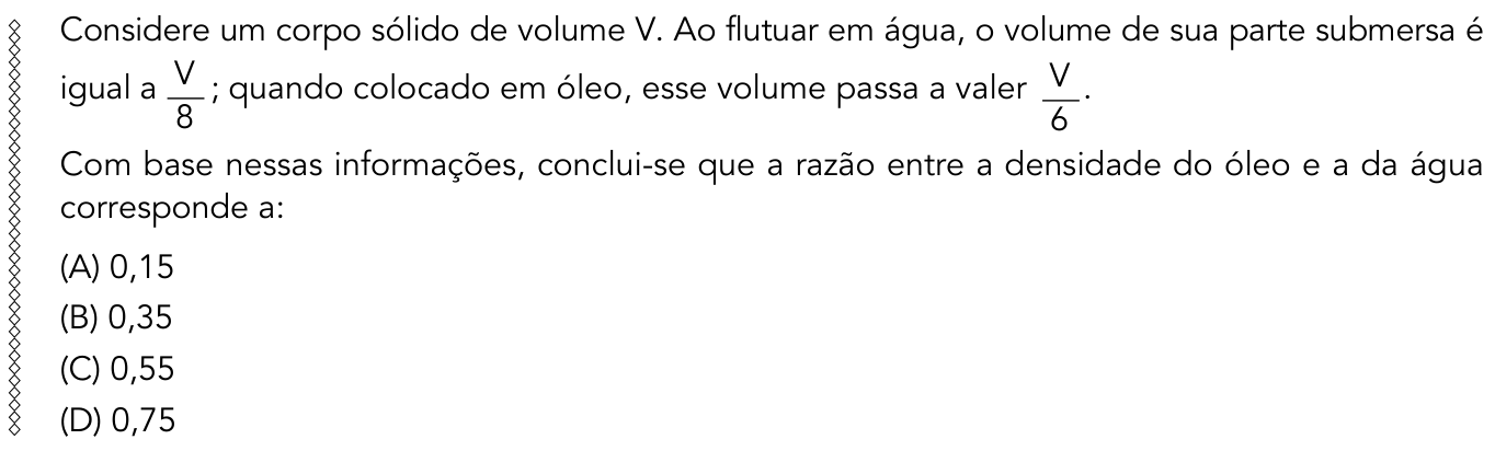 Questão 39 no caderno 2º Exame de Qualificação da UERJ 2015