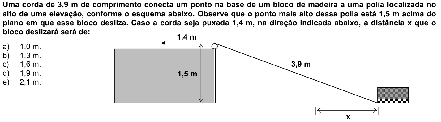 Questão 10 no caderno 1ª fase da UFPR 2010