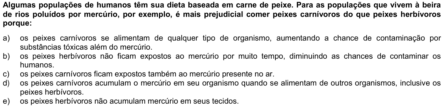 Questão 27 no caderno 1ª fase da UFPR 2010