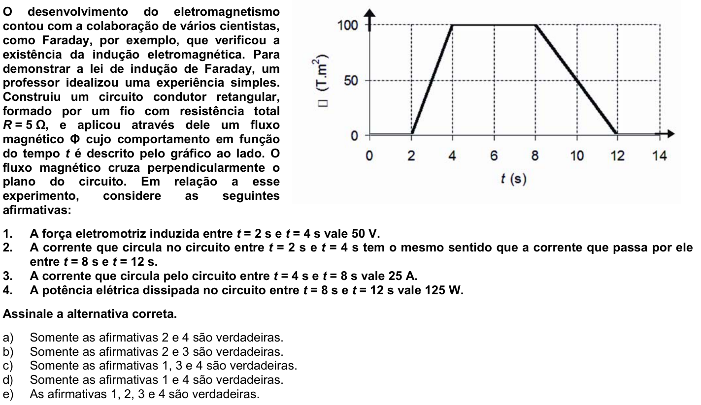 Questão 48 no caderno 1ª fase da UFPR 2010
