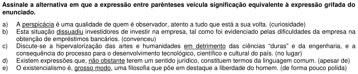 Questão 12 no caderno 1ª fase da UFPR 2011