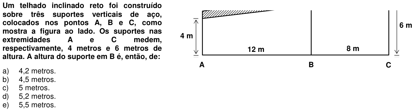 Questão 27 no caderno 1ª fase da UFPR 2011