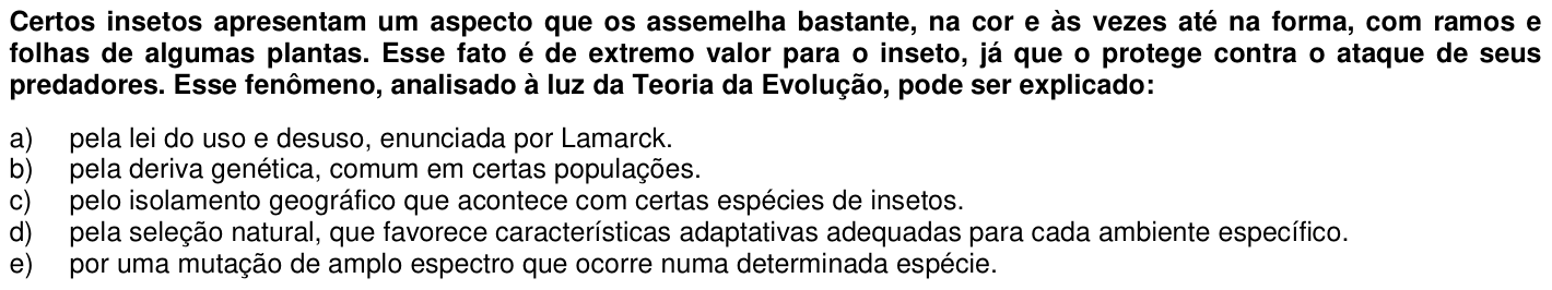 Questão 30 no caderno 1ª fase da UFPR 2011