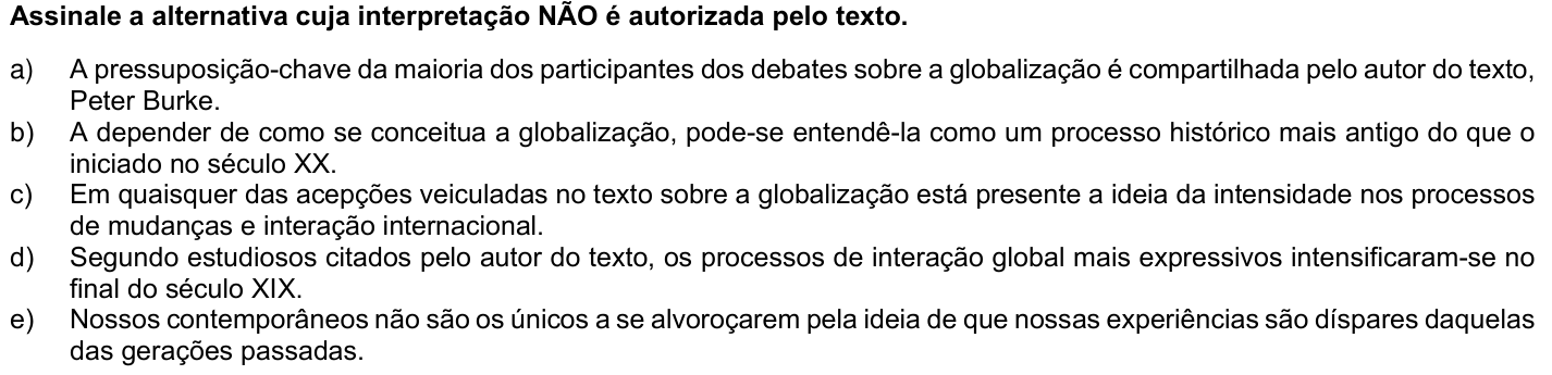 Questão 6 no caderno 1ª fase · Inglês da UFPR 2021
